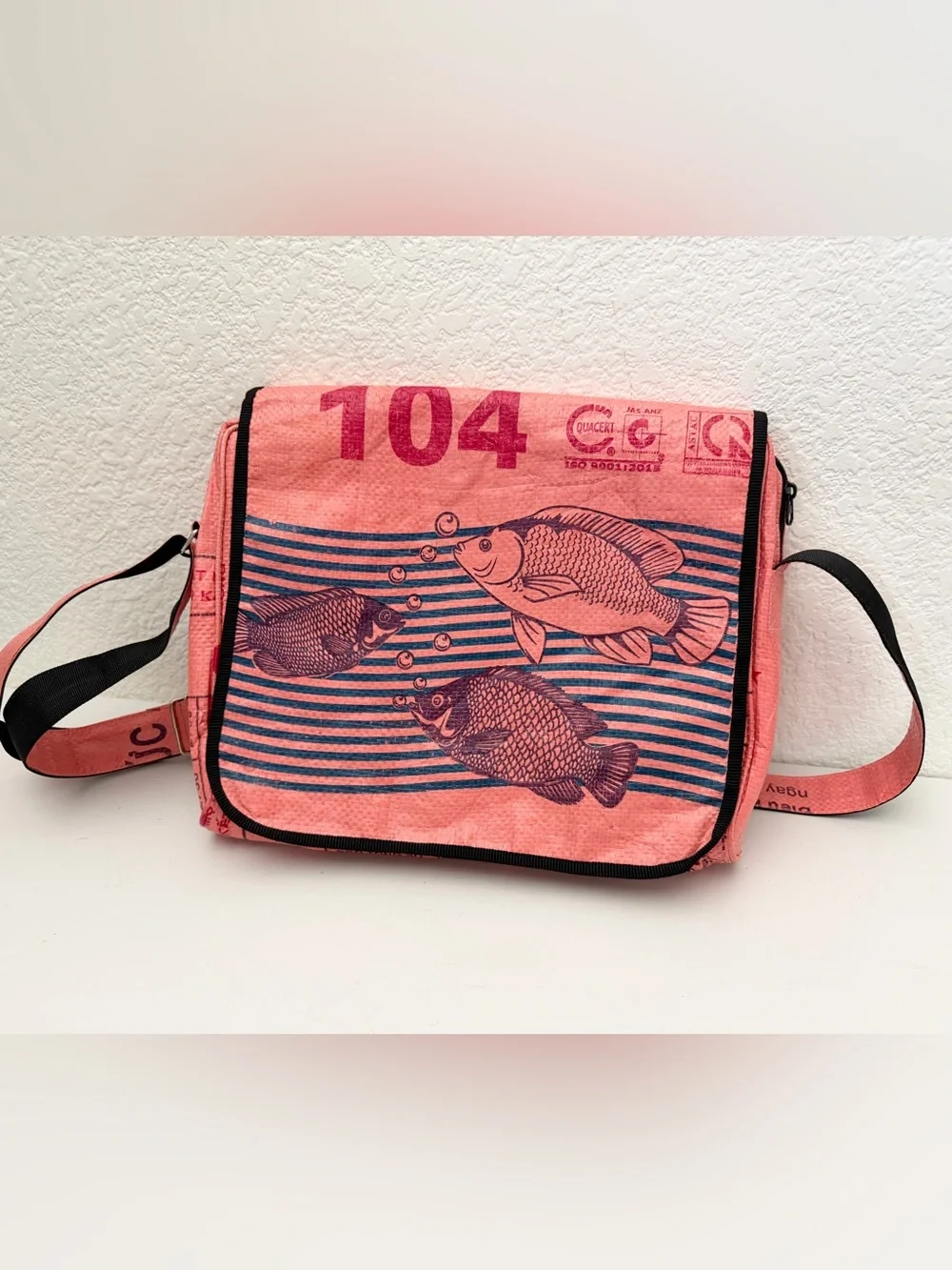 CEMENT6 Upcycled Messenger Bag Good Condition